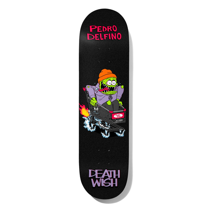 Pedro Delfino Creeps Deathwish Skateboard Deck