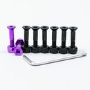 Exodus Phillips/Allen Combo Skateboard Hardware - Black/Purple