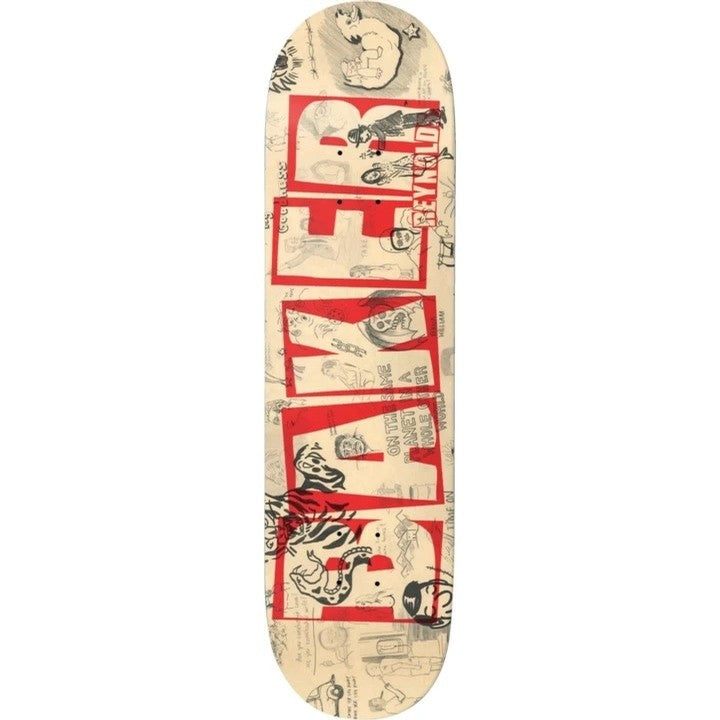 Andrew Reynolds Brand Name Doodles Baker Skateboard Deck