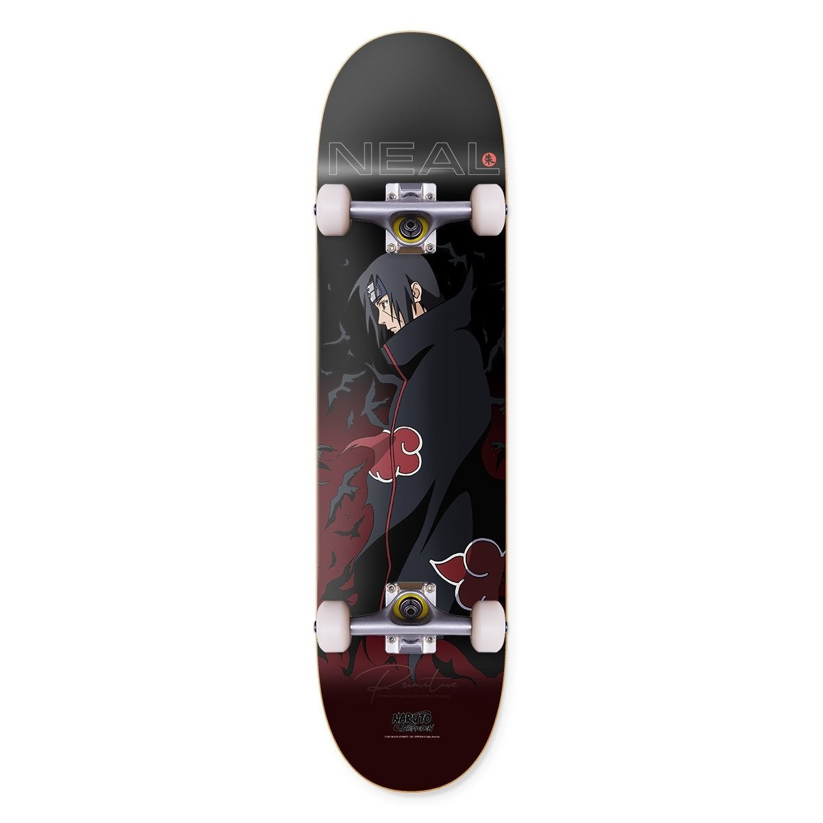 Robert Neal Crows Naruto x Primitive Complete Skateboard