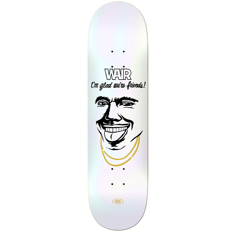 Ishod Wair Smile Happy Real Skateboard Deck