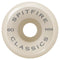 Red Classic Spitfire Skateboard Wheels Back