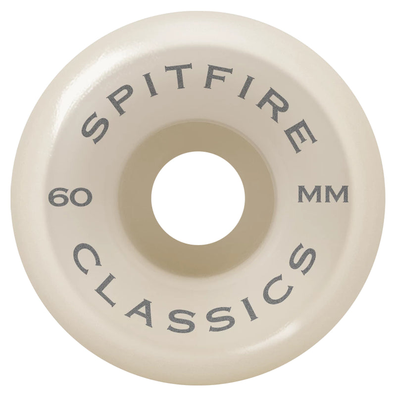 Red Classic Spitfire Skateboard Wheels Back