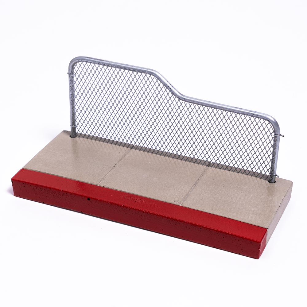 Foul Fingers 3 Sqaure Fence Fingerboard Ramp - Kink