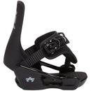 Black 2023 Little Kids Minishred Rome Snowboard Bindings Side