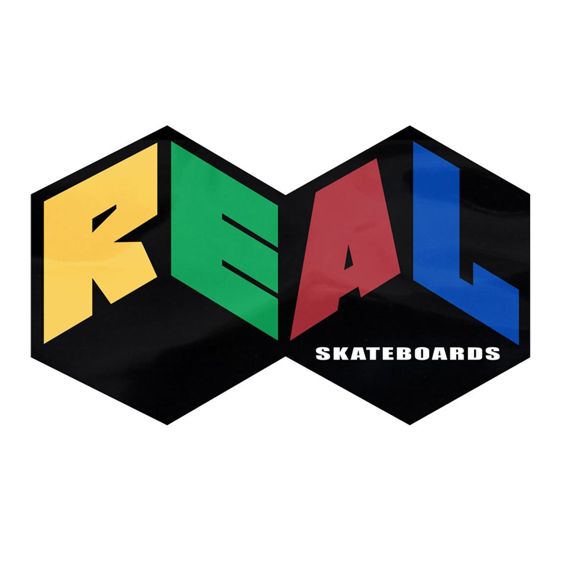 Small City Blocks Real Skateboard Sticker
