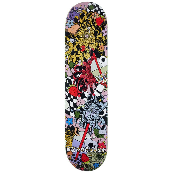 Lizzie Armanto Strawberry Birdhouse Skateboard Deck