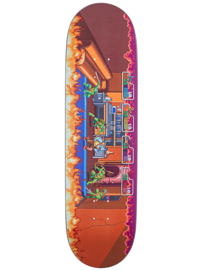 Santa Cruz X TMNT Arcade Everslick Skateboard Deck