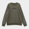Olive Serif Artform Crewneck