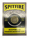 Spitfire Arson Department Enamel Lapel Pin