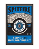 Spitfire OG Circle Enamel Lapel Pin Blue