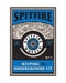 Spitfire OG Circle Enamel Lapel Pin Blue