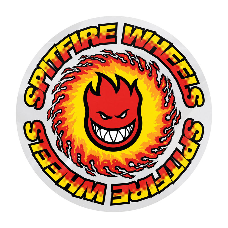 OG Fireball Spitfire Wheels Sticker