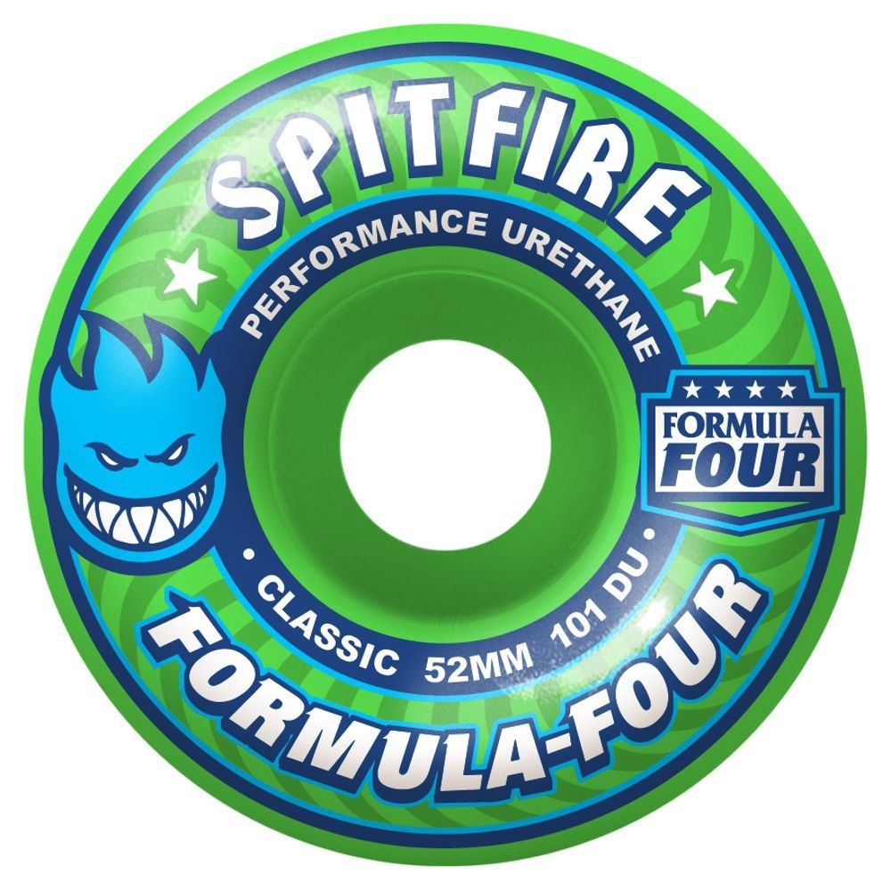 Spitfire Formula Four Ganggreen Classic 101D Skateboard Wheels