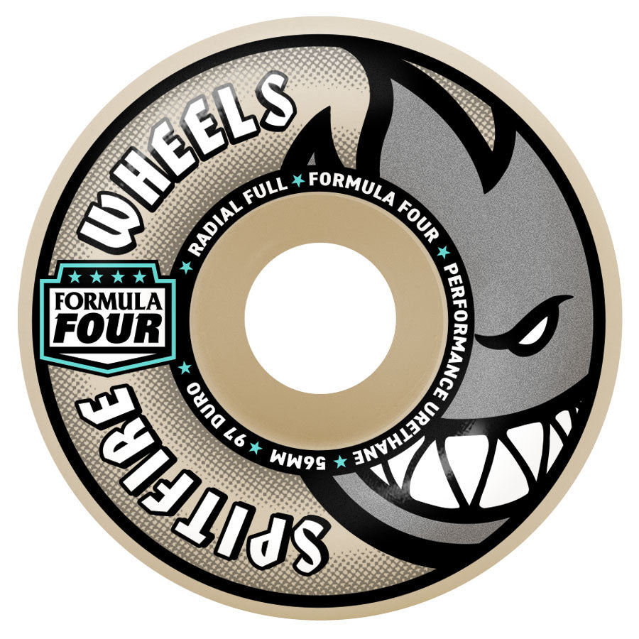 97d Radial Full Spitfire Formula Four Skateboard Wheels