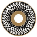 Spitfire Formula Four 99D Checkered Conical Full Skateboard Wheels - Natural