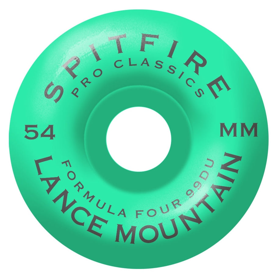 Spitfire Formula Four Lance Mountain Pool Service Classics 99D Skateboard Wheels