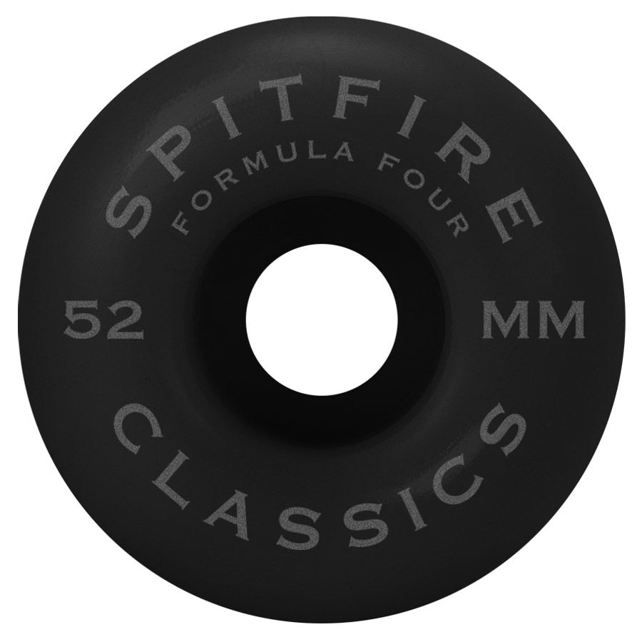 Spitfire Formula Four 99D Blackout Classics Skateboard Wheels