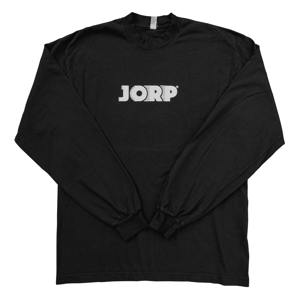 Jorp Speed Logo LS Tee - Black