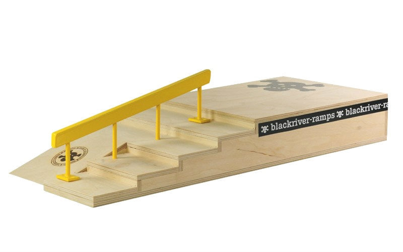 Blackriver Ramps Fingerboard Stair set w/ Square Rail