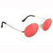 Glassy Stark Sunglasses - Gold/Red Lens