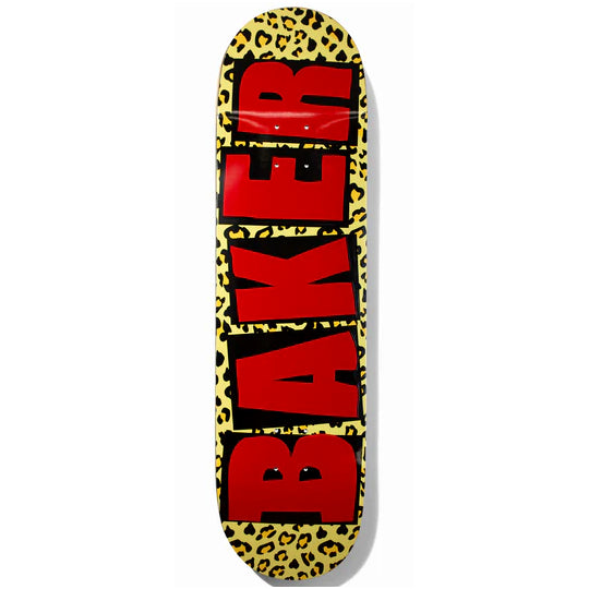Cheetah Brand Logo Baker Skateboards Deck