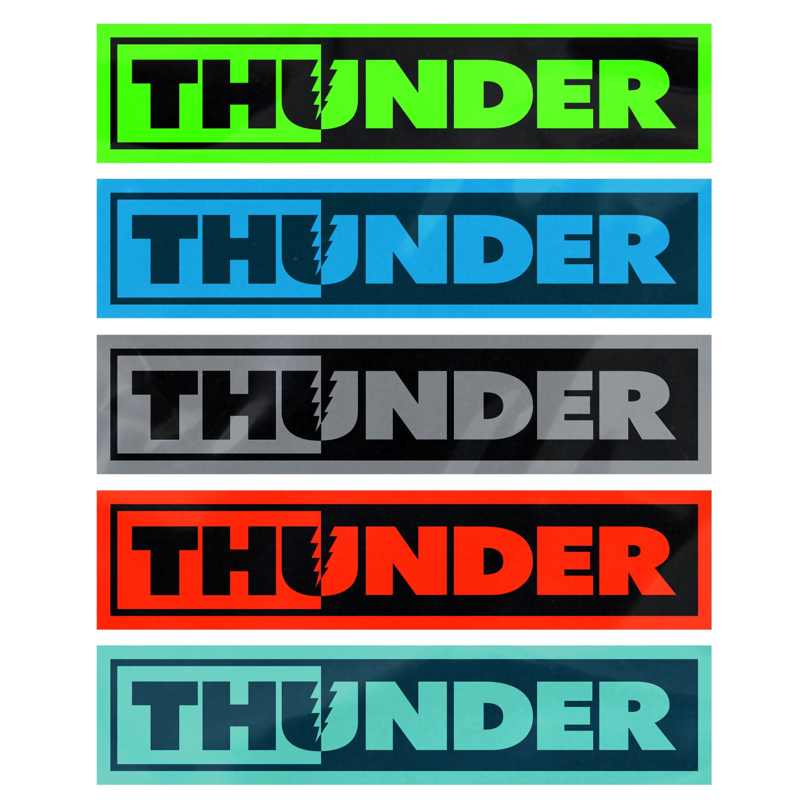Bolts Thunder Trucks Skateboard Sticker