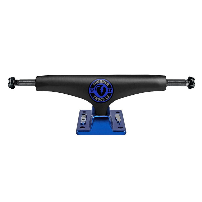 Thunder Nightlniner Lights Black/Blue Skateboard Trucks -147 Hi