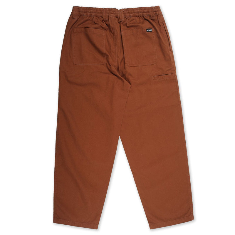 Rust Theories Lounge Pant Back