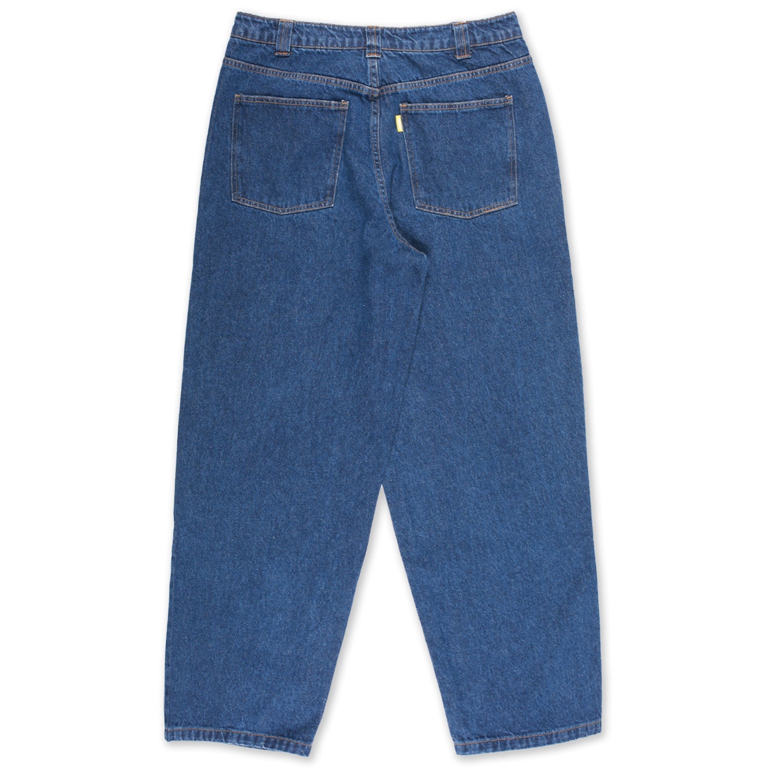 Washed Blue Theories Brand Plaza Jeans Back