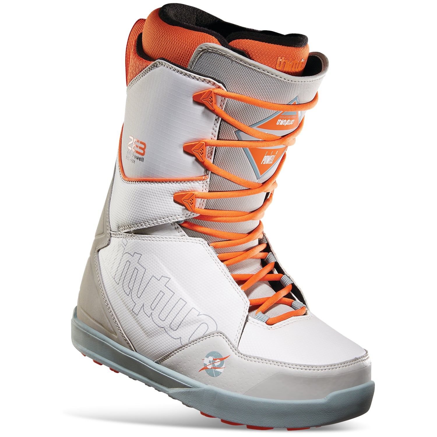 2023 Powell Lashed ThirtyTwo Grey/White Snowboard Boots