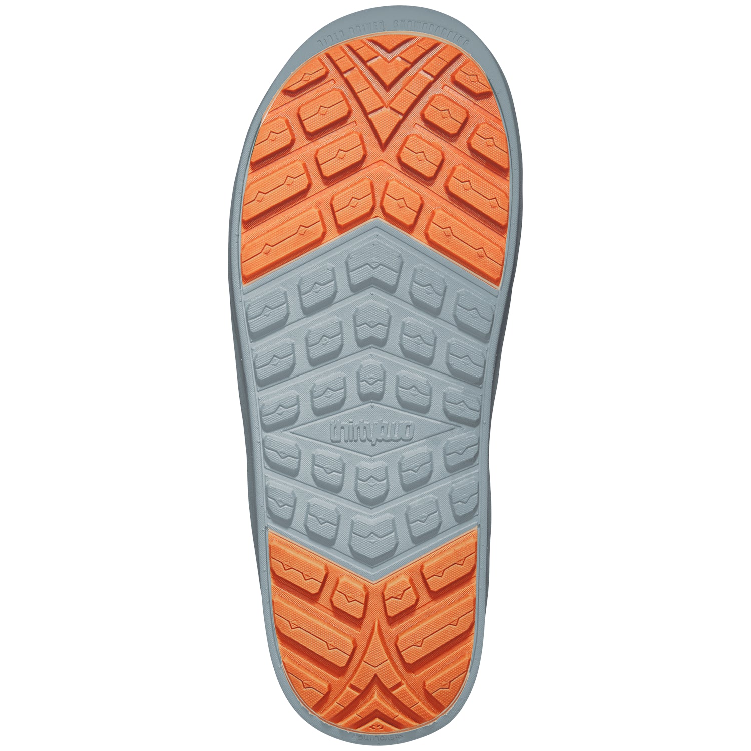 ThirtyTwo Powell Lashed Snowboard Boots 2023 - Grey/White/Orange