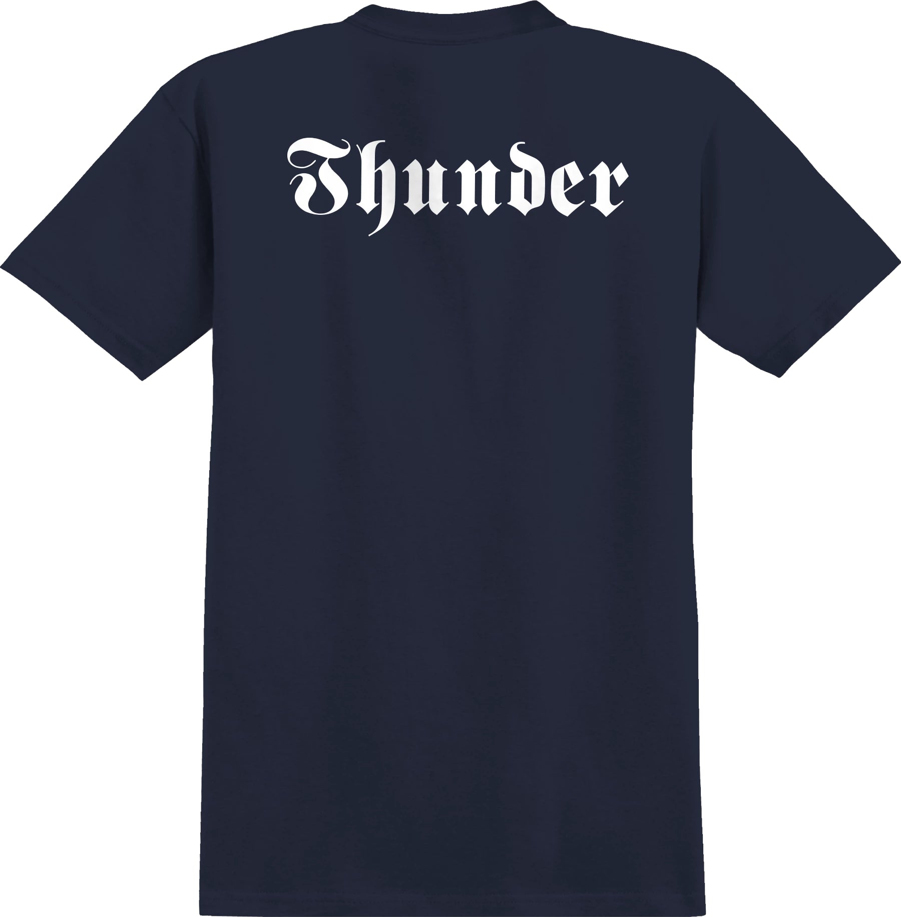 Navy Double Evil Thunder Trucks T-Shirt Back