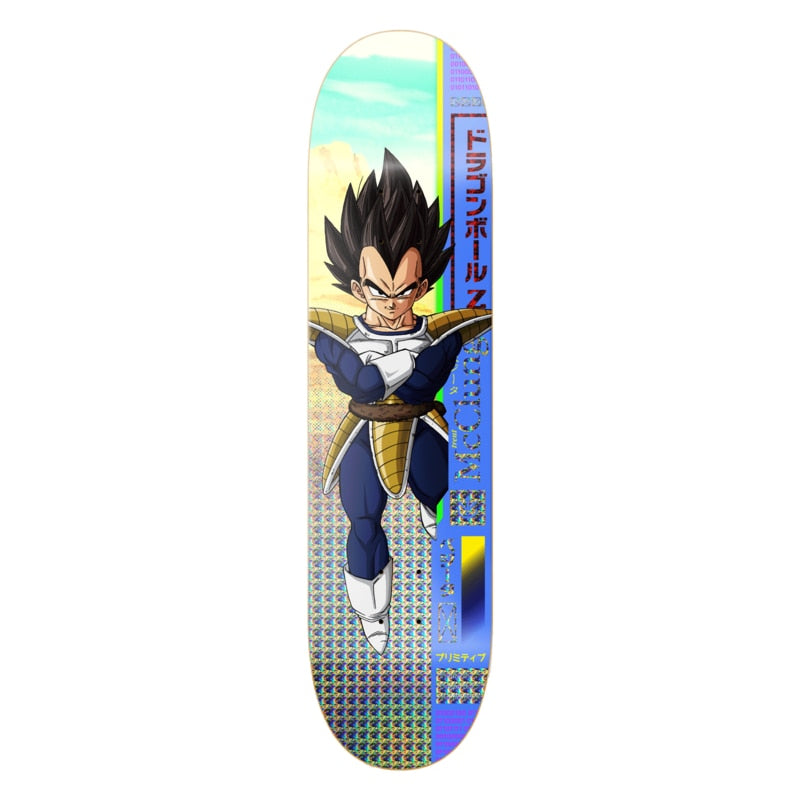 Primitive X Dragon Ball Z Trent McClung Vegeta Skateboard Deck