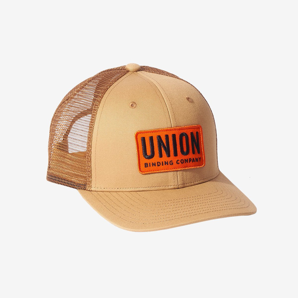 Brown 2023 Union Binding Co Trucker Hat
