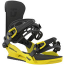 Electric Yellow Union Cadet Pro 2023 Snowboard Bindings Front