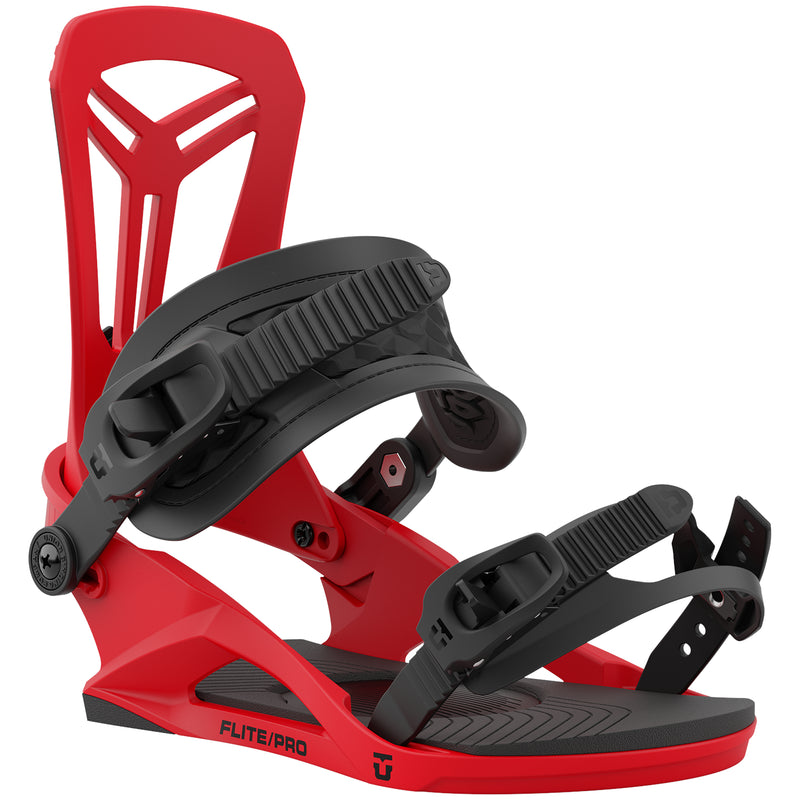 2023 Red Union Flite Pro Snowboard Bindings Front