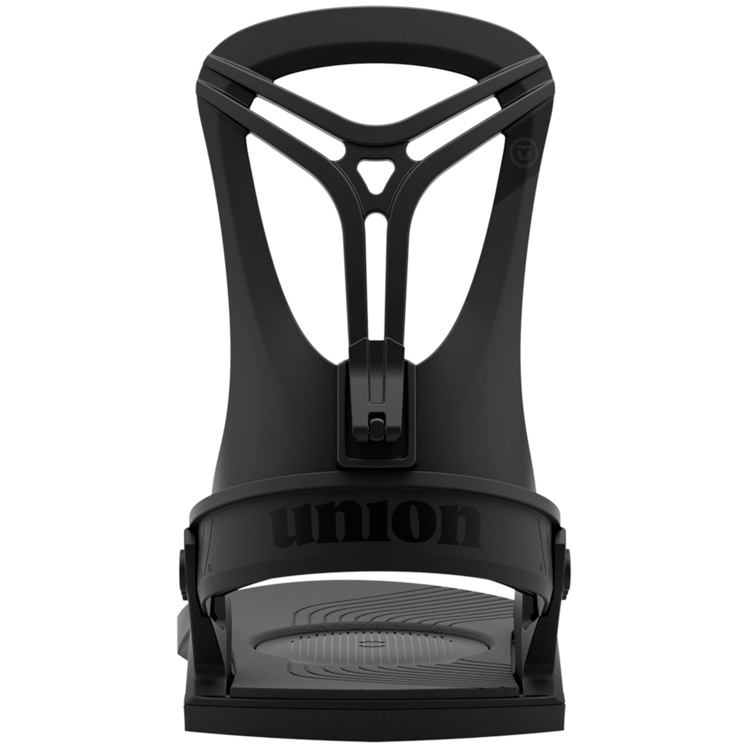 2023 Black Union Rosa Women's Snowboard Bindings Back