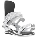 2023 White Union Ultra Snowboard Bindings Front