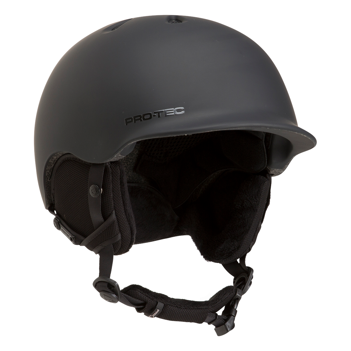 Stealth Black Riot Pro-Tec MIPS Snow Helmet