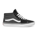 Black/White Emo Leather Jeff Grosso Mid Vans Skateboard Shoe