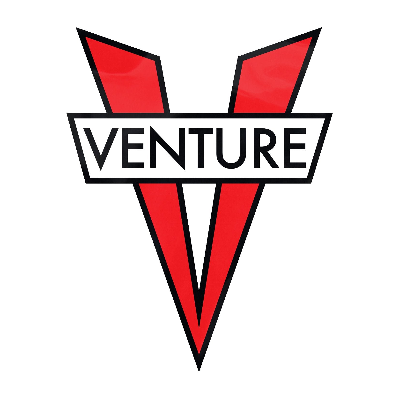 Die Cut V Venture Trucks Sticker