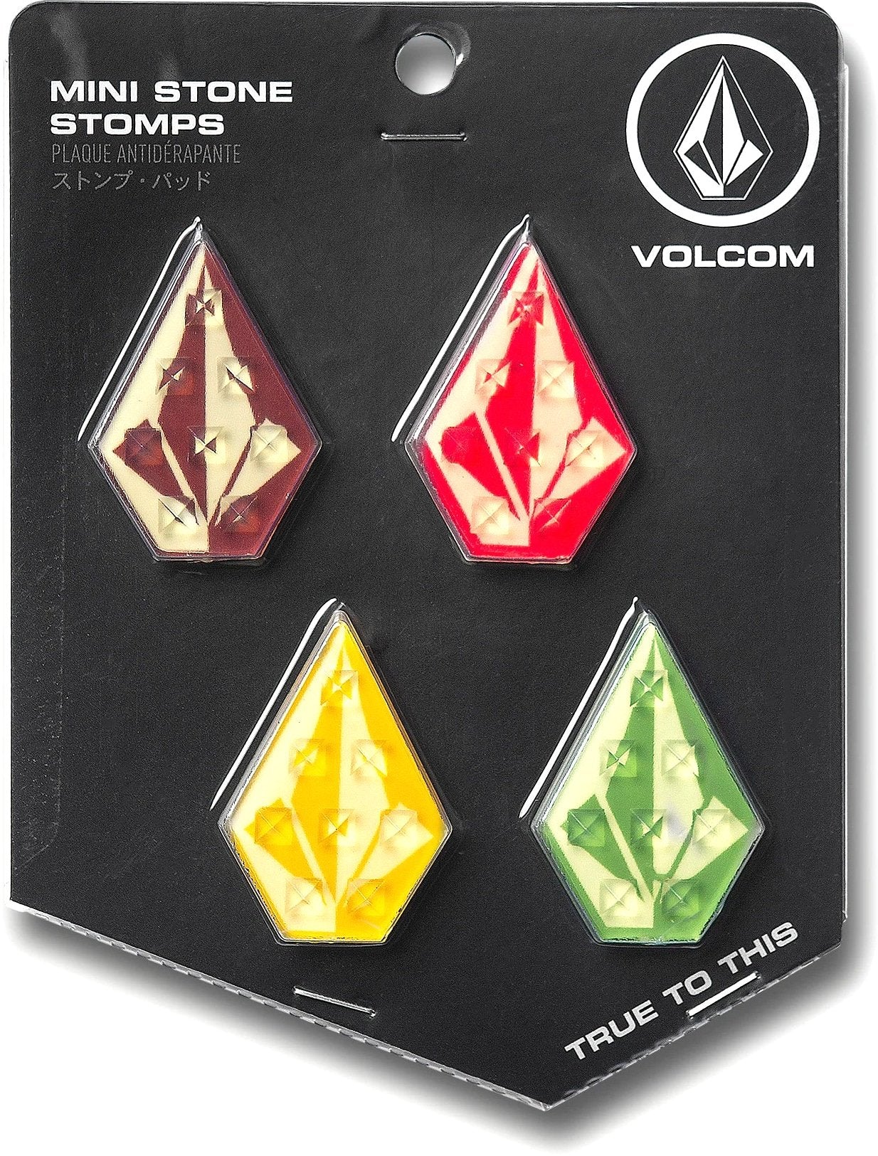 Multi Colored Mini Stone Volcom Stomp Pads
