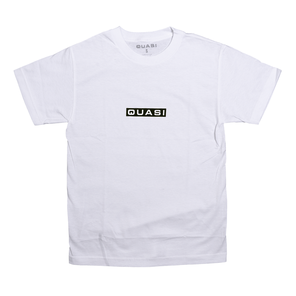 White Bar Logo Quasi T Shirt