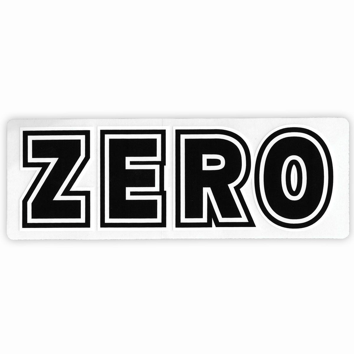 Zero Clear Bold Sticker