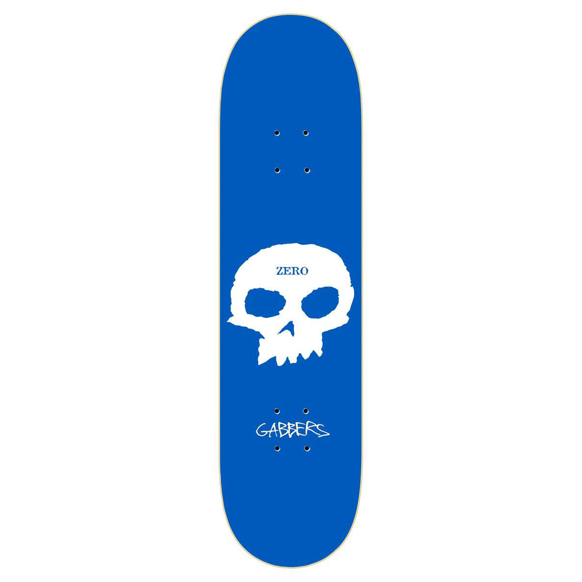 Zero Gabbers Signature Skull Skateboard Deck